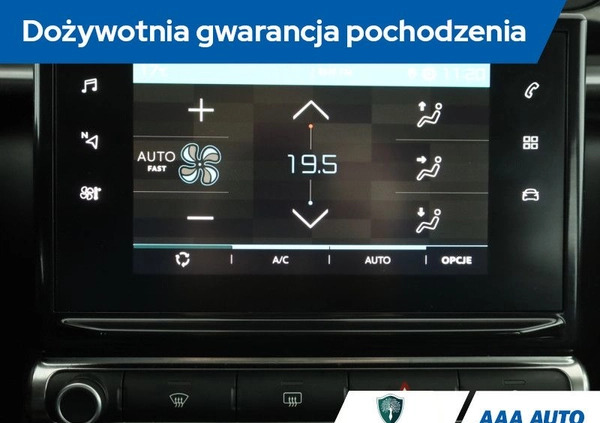 Citroen C3 cena 53000 przebieg: 81737, rok produkcji 2019 z Grodzisk Wielkopolski małe 211